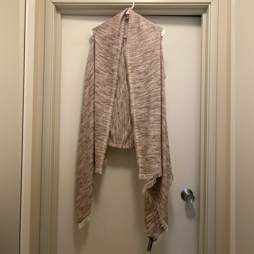 Express One size fits all sleeveless sweater/poncho! Worn once, no tags